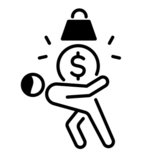 Cumulative Financial Burden Icon